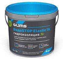 GLIMS ВодоSTOP Elastic 1K, эластичная гидроизоляция, 14 кг, ведро – ТСК Дипломат