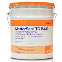 Однокомпонентный полиуретановый лак для защиты мембраны MasterSeal TC 640 белый, ведро 20 кг – ТСК Дипломат