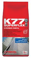 Клей для укладки плитки SUPERFLEX K77 (класс С2 TE S1), 5 кг, LITOKOL – ТСК Дипломат