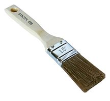 Кисть плоская со смешанной щетиной и деревянной ручкой 1,5" – ТСК Дипломат