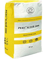 РЕКС Клей плиточный 2000, 25 кг – ТСК Дипломат