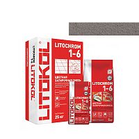 Затирка LITOCHROM 1-6, мешок, 5 кг, Оттенок C.10 Серый, LITOKOL – ТСК Дипломат