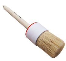 Кисть круглая с натуральной щетиной и деревянной ручкой №14 (50 мм) – ТСК Дипломат